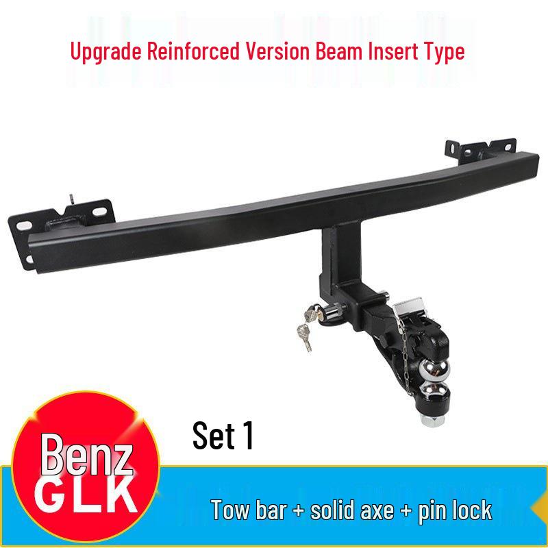 Compatible with Mercedes GLK200, GLK260, and 300/350 Rear Tow Hitch.