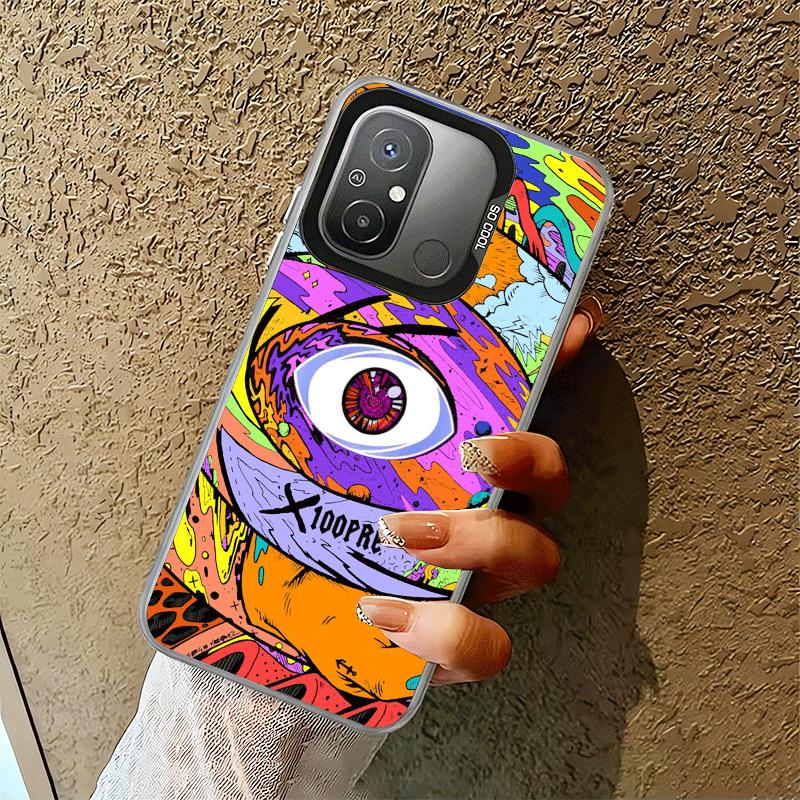 Ударопрочный чехол для телефона Bad Bunny X100pre для Xiaomi Poco X7 X6 X5 X3 Pro F7 Ultra M8 Redmi 15C 15 14C 13C 12C 10C 13 12 10