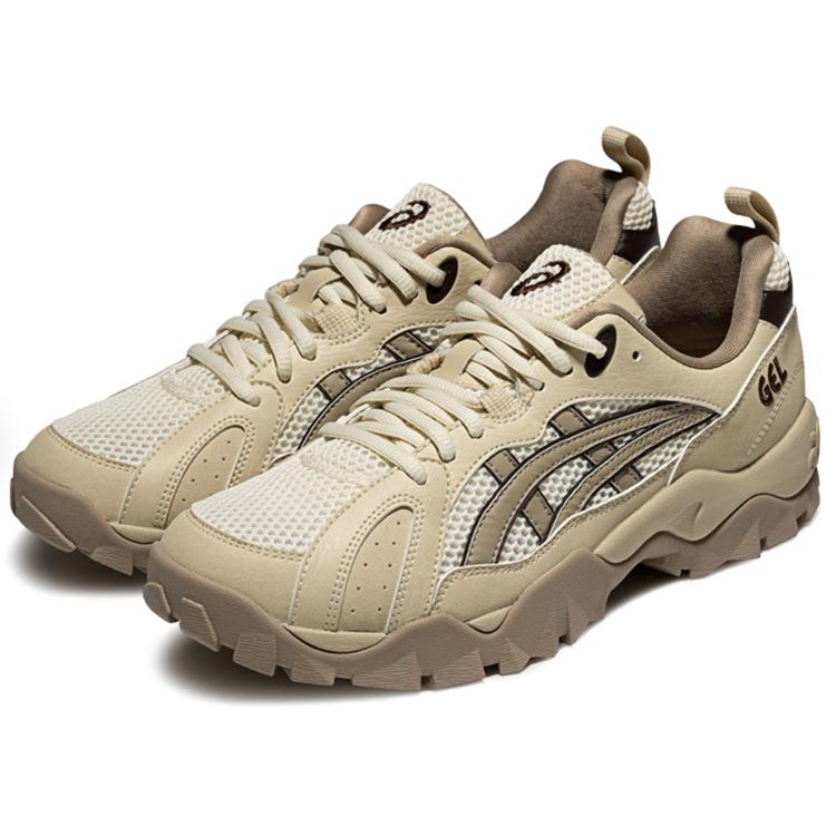 Asics Гелевые Грузовики Низкие Кроссовки на Толстой Подошве Унисекс Коричневые 1203A714-200