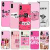 Mean Girls Burn Book Phone Case For iPhone 11 12 13 14 Pro XS XR X Max 7 8 6 6S Plus Mini + 5 SE Pattern Customized Coque Cover