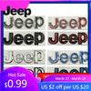 Для Jeep Металлическая Наклейка на Капот Багажник Значок Маркировка для JEEP Wrangler Grand Cherokee Compass Renegade Patriot Rubicon Liberty J