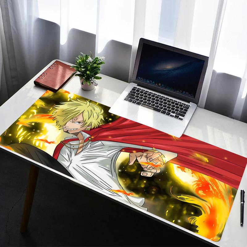 Mouse Pad Mechanical Warrior Gundam Zaku II Gaming Mats PC Accessories Keyboard Pad Rubber Mousepad HD Mouse Mat Laptop Desk Mat