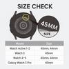 Максимальная защита: Прозрачный чехол из ТПУ для Galaxy Watch 45 мм