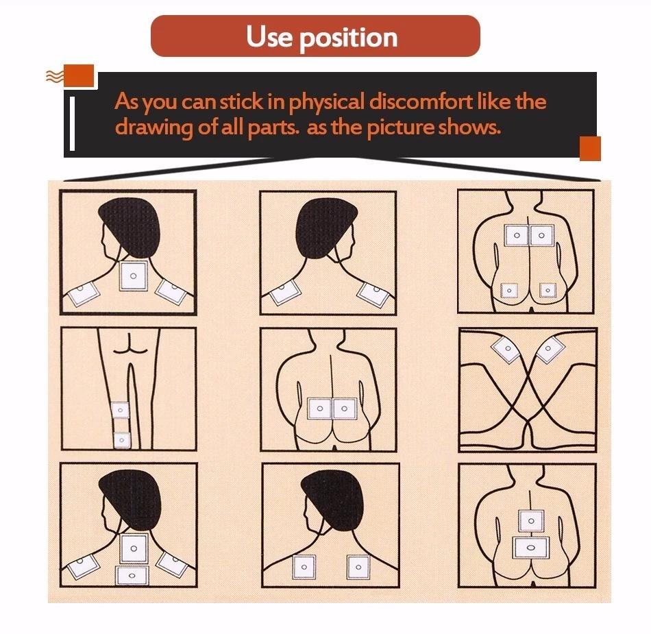 8 шт./пакет, обезболивающий пластырь, китайский пластырь, бальзам с тигром, дышащий пластырь для коленного сустава, облегчение боли, массаж тела, уход за здоровьем