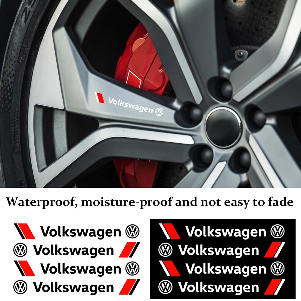 EFG1 Car Door Anti Scratch Auto Door Handle Protector Decals Wiper Stickers For VW Passat Jetta Golf 4 7 Touran MK 3 4 7 Polo Tiguan