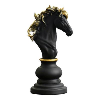 Resin International Chess Figurine Sculpture Home Office Decoration Ornament