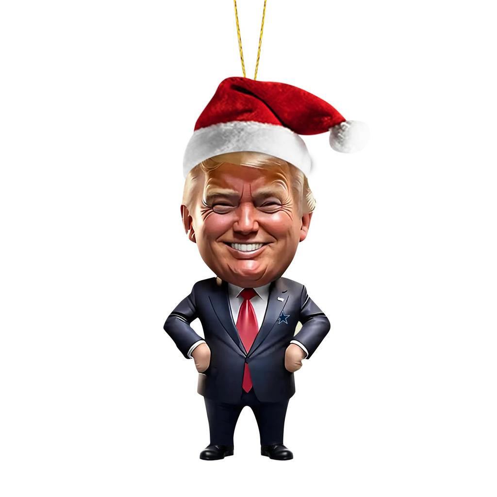 Cartoon Box Horse Pendant Popular Series Chain Christmas Tree Pendant Gift Christmas Decoration