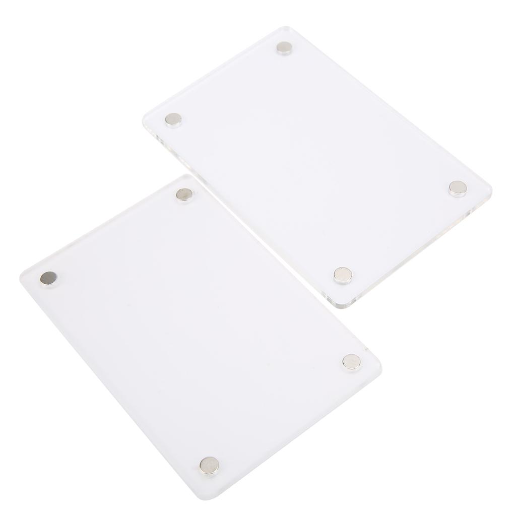 3-дюймовая магнитная акриловая прозрачная фоторамка на холодильник наклейка для Instax Mini