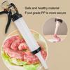 Sausage Stuffer Meat Filler Manual Sausage Machine with 3 Tubes Food Grade Large Capacity Sausage Stuffing Tube Kit for Homemade Sausages