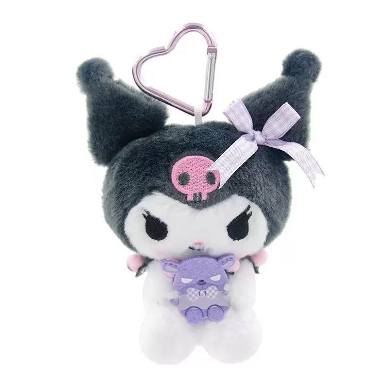 Оригинальный Sanrio Hello Kitty Kuromi Melody Pachacoo Cinnamoroll Мягкая Игрушка Подвеска Милые Плюшевые Игрушки Брелок Брелок Подарок на День Рождения