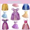 Princess Kids Girls Fancy Dress Rapunzel Belle Cinderella Sofia Outfits Cosplay
