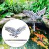 Flying Owl Statue Animal Bird Figurine Scaring Yard Art Sculpture for Farmhouse