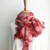 Handmade Tie Dyed Wool Scarf  Retro Artistic Thin Acrylic Scarf Sun Protection and Sunshade Shawls 100*200cm