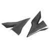 2PCS Motorcycle Fuel Tank Side Panel Cover Carbon Fiber Style Fairing Replacement for ZX 10R 2004‑2005