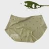 Milk Tea Flavor Ultra-Thin High-Elastic Seamless Cotton Mid-Waist Women's Underwear