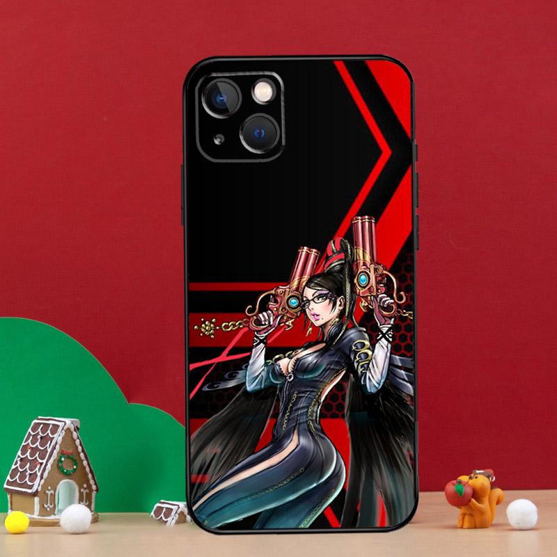 Чехол Bayonetta для iPhone 15 13 14 Pro Max 11 12 14 Pro Max XS XR X Plus 13 12 Mini Cover Coque