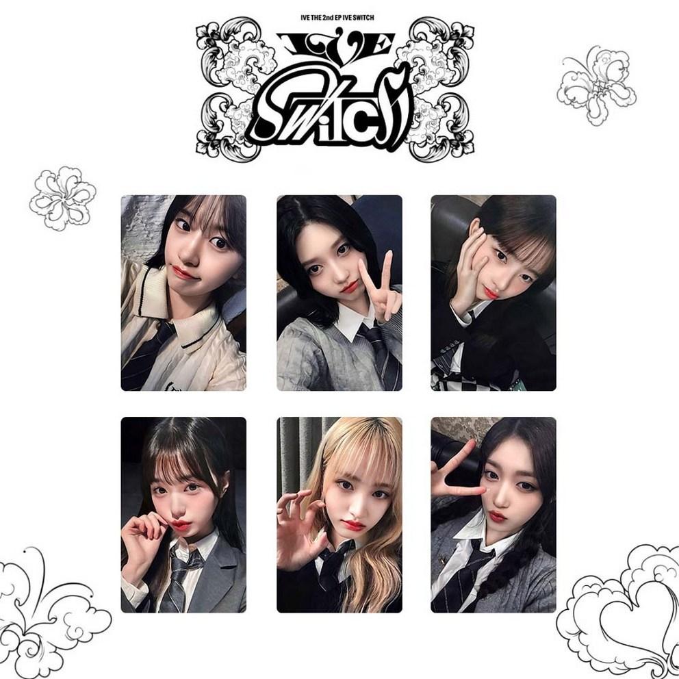 Ive Switch Earp Набор фотокарточек Poca из 30 листов (7 типов)