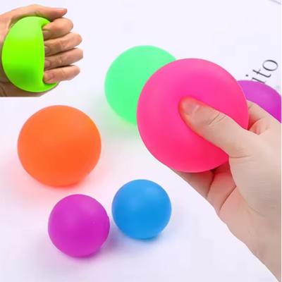 Матовый мягкий шарик из мальтозы для сжимания, декомпрессионная игрушка, медленно восстанавливающий форму, вентиляционный шарик для снятия стресса и расслабления