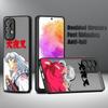 Inuyasha аниме милый для Samsung A73 A72 A54 A53 A52S A34 A32 A33 A24 A23 A22S A02 Lite матовый полупрозрачный чехол для телефона