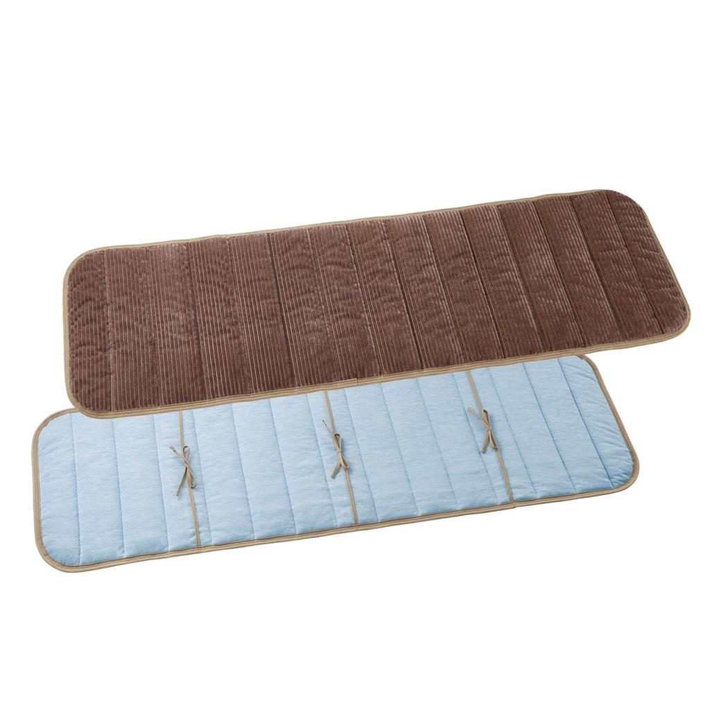 Cojit Reversible Chair Cushion That Can Be Used All Year Made of Warm Flannel Fabric and Cool Touch Fabric Round,