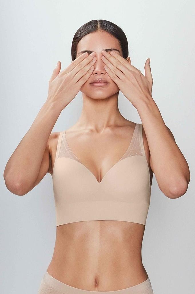 Бюстгальтер с уплотнённой чашкой Gisela (75140)