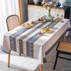 Neskatu Vinyl Tablecloth, Stylish Table Cover, Water-Repellent PVC, Rectangular and Square, Stain-Resistant, Waterproof, Oil-Resistant, Nordic Style,