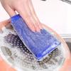 1/3/6 шт., кухонная губка для мытья посуды, не повреждает кисть для кастрюли, артефакт для кастрюли, бытовая двусторонняя чистящая губка, салфетка для кухонного скраба,