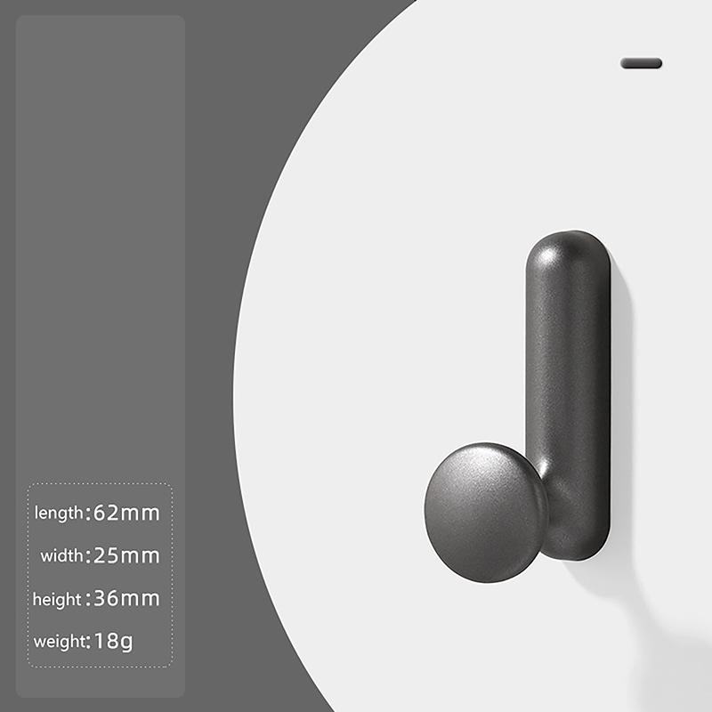 Современный скандинавский светлый роскошный алюминиевый сплав новый подвесной крючок для ванной комнаты, гардеробная дверь, настенный крючок для одежды и гардероба