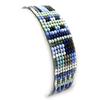 Les Trésors De Lily [L6409] - Синий этнический браслет «Катманду».