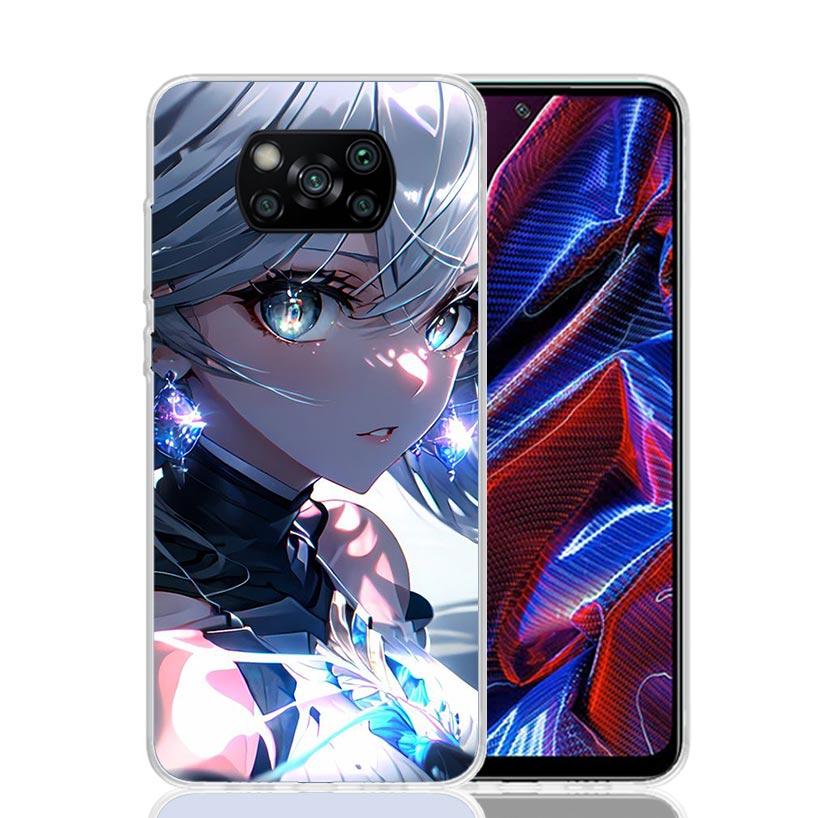 Чехол для телефона Honkai Star Rail Броня Ранд Для Xiaomi Poco X7 X6 X5 Pro F7 Ultra Redmi 15C 15 13 13C 12 12C 10 10A 10C 9 9A 9C 9T C