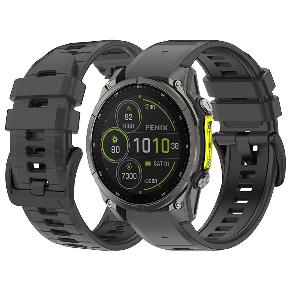 Сменный ремешок Для Garmin Fenix 8 Pro 51мм 47мм E 7 7X/Epix Gen 2/D2 Mach 2 1 Fenix8 AMOLED 22мм 26мм Спортивный силиконовый ремешок
