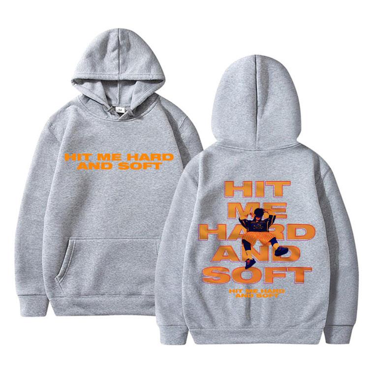 Hit Me Hard and Soft Tour 2024 Double Sided Print Hoodie Men Women Hip Hop Fashion Pullover Men's Casual Oversized Streetwear