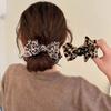 1pc Vintage Leopard Print Bow Premium Hair Grab Hair Accessory Is Suitable for Women To Wear