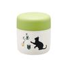 Tea Caddy Canister, Made In Japan, Tea Storage Container for Loose Tea and Green Tea, Souvenir, Aizu Lacquer, Cat Design, Cute, Ocha Neko (OC-O)