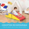 2-Piece Soft Playset for Toddlers, Climbing, Crawling, For ages 12-36 Months, Red