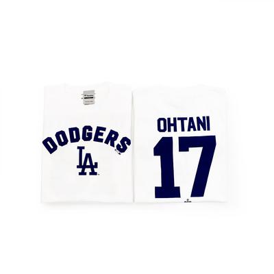 [Fanatics] Футболка с именем и номером Shohei Ohtani Los Angeles Dodgers для детей Fanatics Белая ML25AS004J WHITE (WHITE)