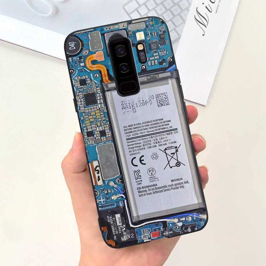 Для Samsung Galaxy S9 S 9 Plus Чехол Популярный Мрамор Мультяшный Мягкий Чехол Силиконовый Ударопрочный Чехол для Телефона Для Samsung S9+ S9Plus Capa