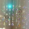 Hanging Pendant Garden Suncatcher Wind Chimes Rainbow Prism Chain For Window Decor