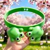 3D-печать Защитная от солнца Кепка Креативная уличная пляжная шляпа 3D-печать Кепка-лягушка Пляжный отдых