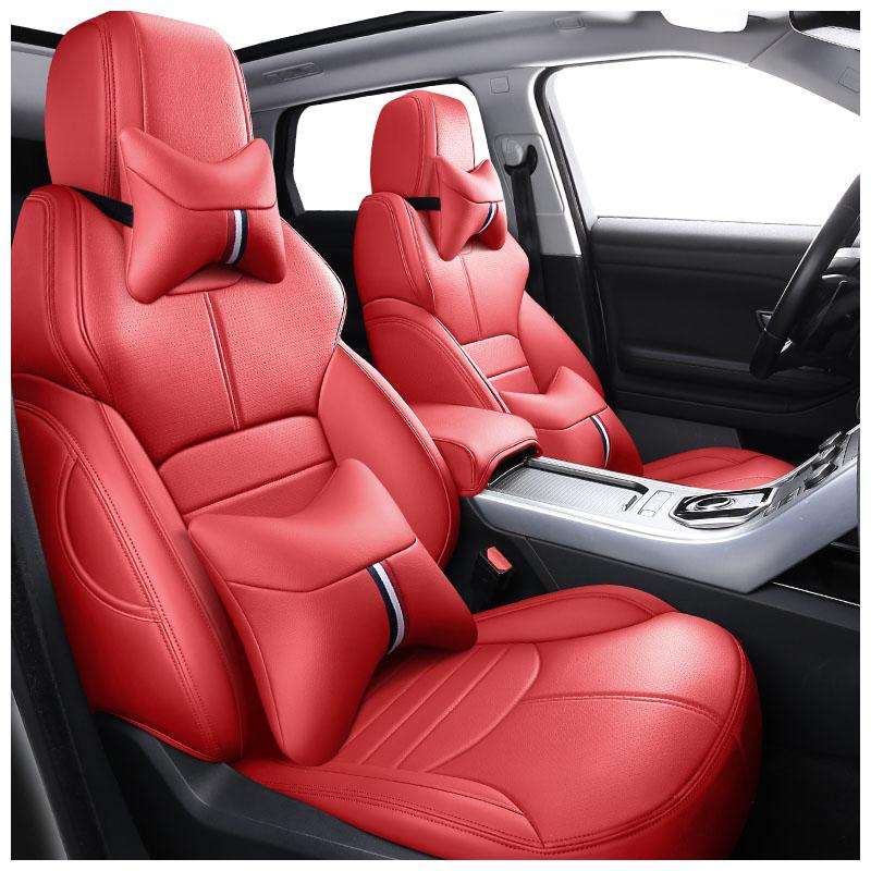 ZHOUSHENGLEE Custom Car Seat Covers for Acura All Models MDX RL TL RDX ZDX ILX CDX TLX-L Car Accessories Auto Cushion Protector
