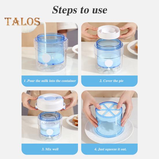 Фильтр для йогурта с прозрачным контейнером, ультратонкий фильтр, не содержащий бисфенол А, домашнее сито для сыра, для домашних соусов из греческого йогурта