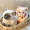 Игрушки-антистресс кошки Taba Squishys Для сенсорной игры и расслабления Игрушки-антистресс кошки Кошка Taba
