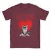 Винтажные мужские футболки Cannibal Corpse Heart Cat с круглым вырезом, хлопковые футболки с коротким рукавом, графические топы