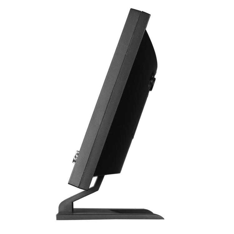 8082T Часы с прогнозом погоды, черные + USB