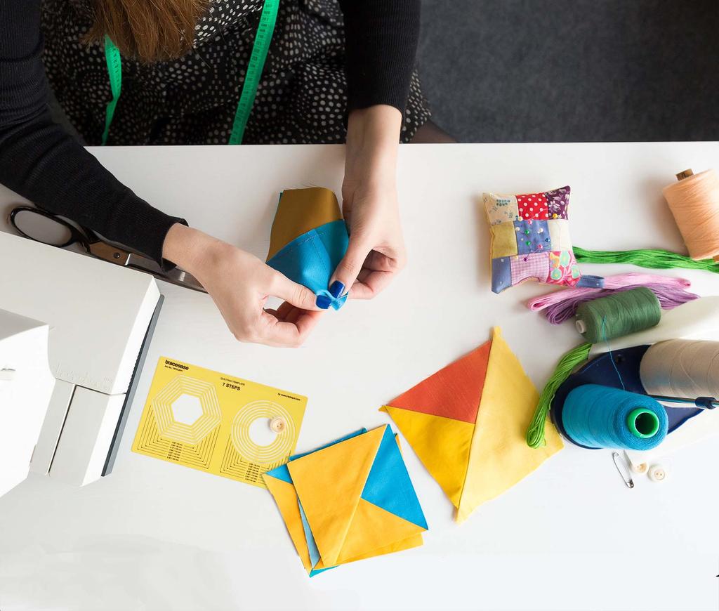 Traceease Шаблоны для квилтинга Трафареты для швейной машины своими руками Линейка для квилтинга Инструменты для квилтинга, шестиугольник и круг