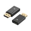 4K DP to HDMI Adapter: High-Def Video Converter, DP Male to HDMI Female, Syncs Audio/Video, Driver-Free