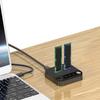 M.2 Serial ATA Duplicator Wide Compatibility 20Gbps Speed Support 16TB SSD Clone Dock Station USB C Powered for Game Upgrading