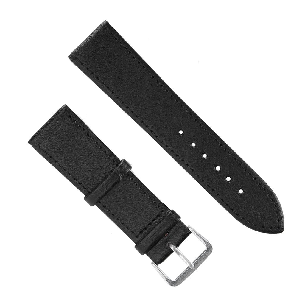 Pin Buckle Watch Band PU Leather Universal Replacement Watch Strap Part Accessory