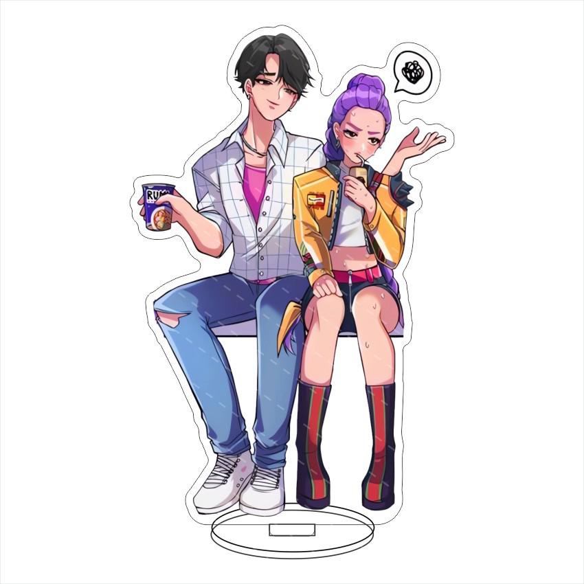 K-POP Охотник на демонов Акриловый стенди: Издание Отряда Ведьм