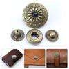 1Set Press Studs Fasteners Clothing Snap Buttons Garment DIY Metal Sewing Accessories Leather Craft